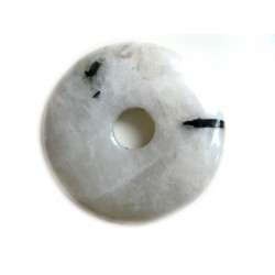 Donut Labradorit weiß 30 mm