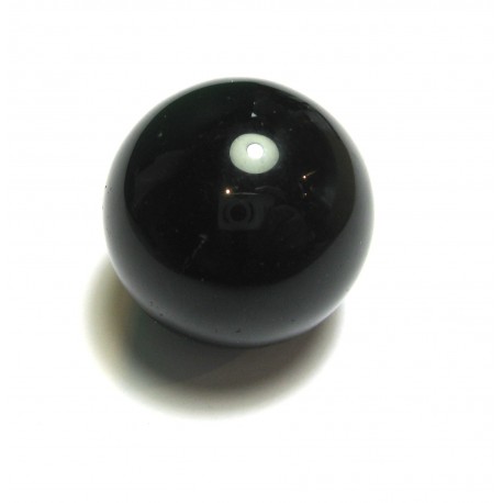 Kugel Obsidian schwarz 8 cm