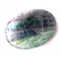 Seifenstein Fluorit lila-grün 2 x 5 x 7 cm