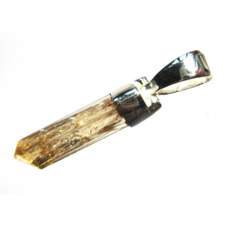 Anhänger Topas Goldtopas 25 - 30 mm 925er Silber