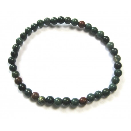 Kugel-Armband Chalcedon bunt 4 mm