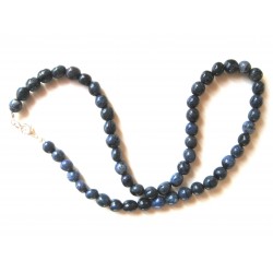 Nugget-Kette Dumortieritquarz A 47-48 cm