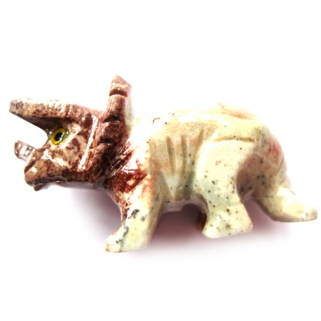 Triceratops Speckstein 3,8 cm