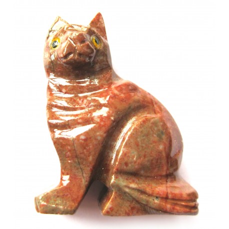 Katze Speckstein 3,8 cm