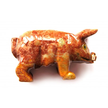 Schwein Speckstein 3,8 cm