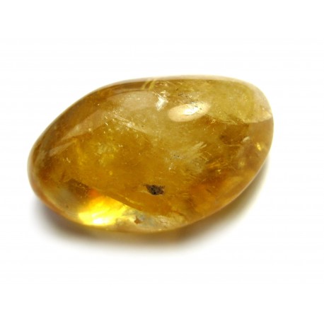 Trommelstein Calcit gelbraun kristallin 100 g
