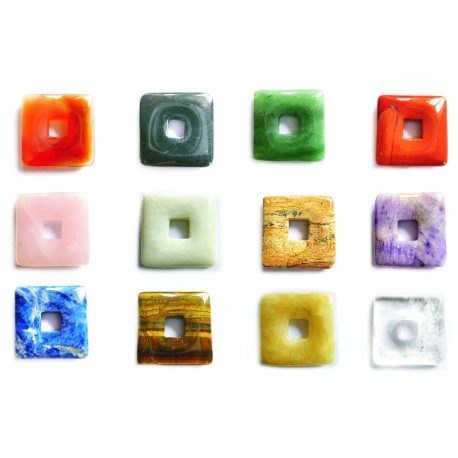 Donut Quadrat Mischung 30 mm VE 12 Stück