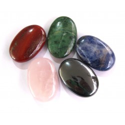 Linsensteine 3 x 4,5 cm Mischung VE 50 Stück