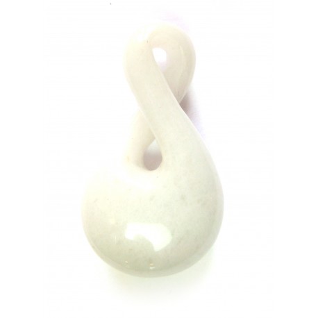 Maori Acht Schneequarz