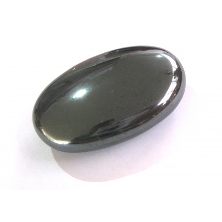 Linsenstein Hämatit 3 x 4,5 cm