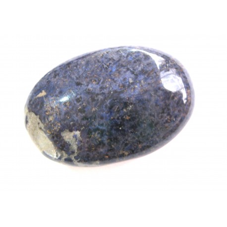 Linsenstein Dumortieritquarz 3 x 4,5 cm