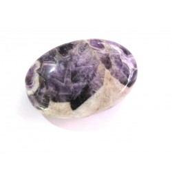 Linsenstein Amethystquarz 3 x 4,5 cm