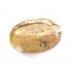 Linsenstein Marmor Landschafts- 3 x 4,5 cm