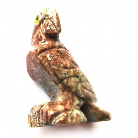 Papagei Speckstein 3,8 cm