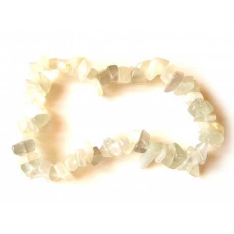 Splitter-Armband Mondstein beige/hell