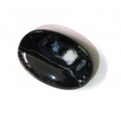 Linsenstein Sardonyx 3 x 4,5 cm