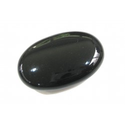 Seifenstein Obsidian schwarz