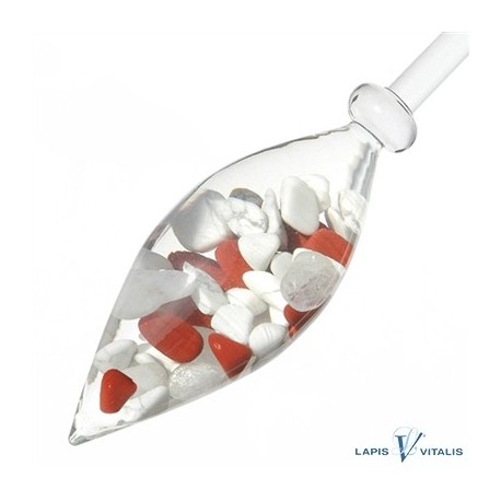 VitaJuwel Fitness (Bergkristall, Jaspis rot, Magnesit)