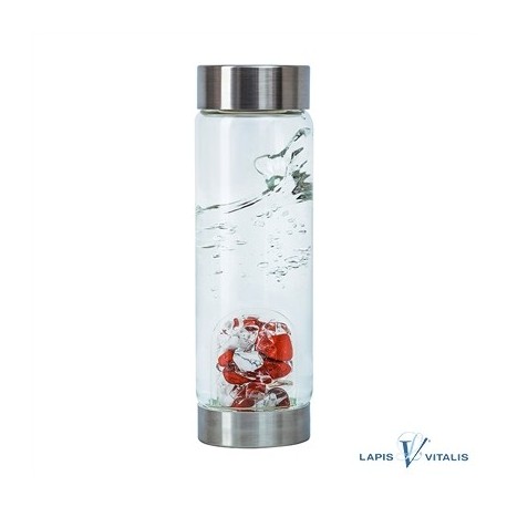 VitaJuwel ViA Fitness (Bergkristall, roter Jaspis, Magnesit)