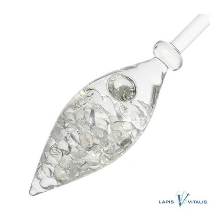 VitaJuwel Diamant (Bergkristall mit Diamantsplittern)