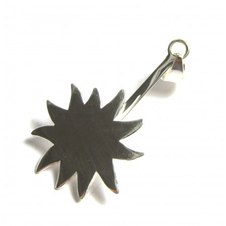 Donuthalter Sonne Silber