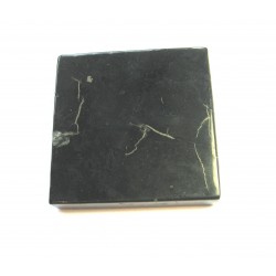 Platte Schungit (Steinkohle) 7x7 cm