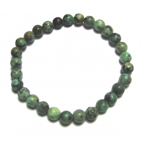 Kugel-Armband Türkis (stabilisiert) 8 mm