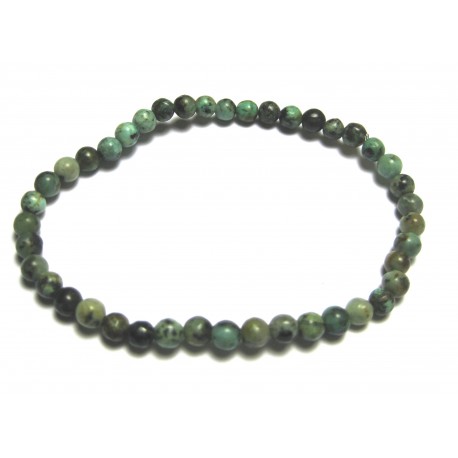 Kugel-Armband Türkis (stabilisiert) 4 mm