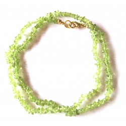 Splitter-Kette Peridot 45 cm