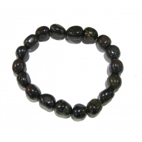 Nugget-Armband kleine Steine Tigereisen 10 - 12 mm