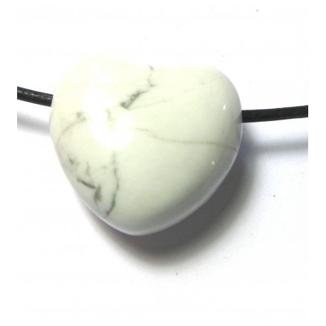 Herz gebohrt Magnesit 25 mm