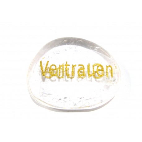 Wunscherfüllungs-Stein Glaube & Vertrauen Bergkristall