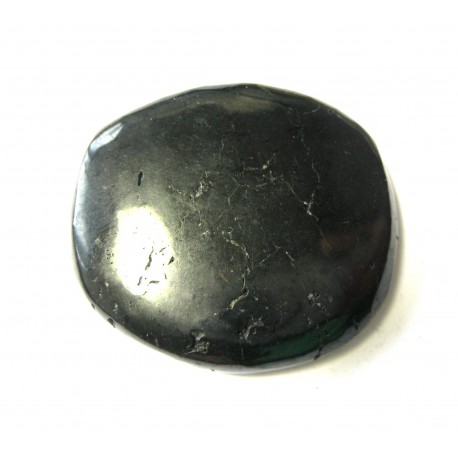 Scheibenstein Schungit (Steinkohle) 1 Stück