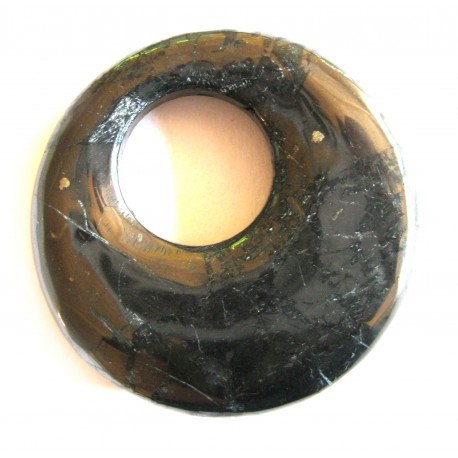 Schnurteil A go go Schungit (Steinkohle) 5 cm