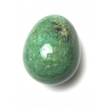 Ei Aventurinquarz grün 3-3,5 x 4,8 cm