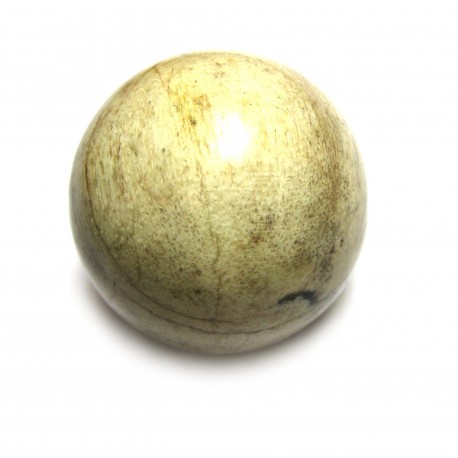 Kugel versteinertes Holz 3 cm