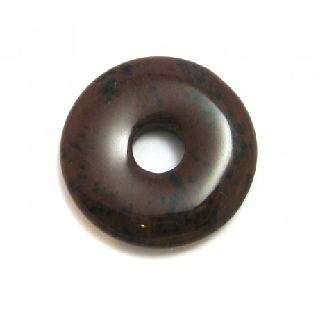 Donut Obsidian Mahagoni 40 mm