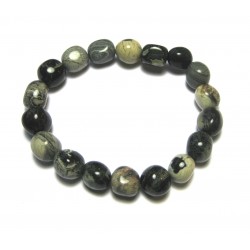 Nugget-Armband klein Jaspis Silverleaf