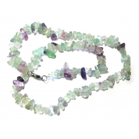 Splitter-Kette Fluorit 45 cm
