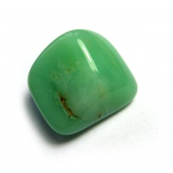 Trommelstein Chrysopras apfelgrün  100 g