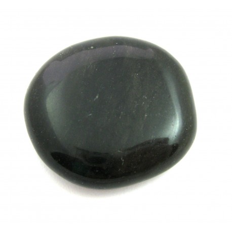 Scheibenstein Obsidian Gold 1 Stück, 3-4 cm