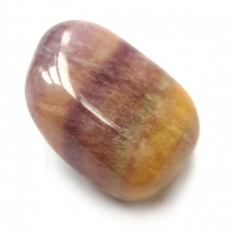 Trommelstein Fluorit B mit gelb 100 g