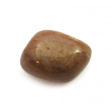 Trommelstein Aragonit-Calcit "Karlsbader Sprudelstein" 1 Stück