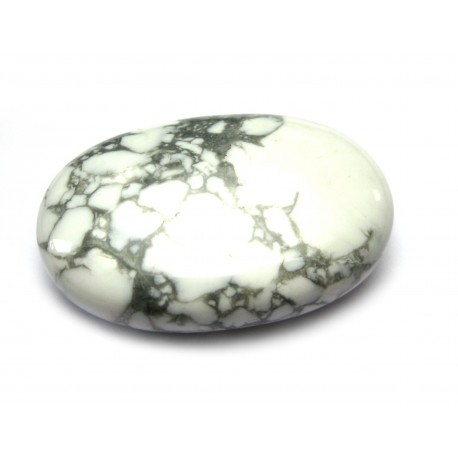 Linsenstein Magnesit 3 x 4,5 cm