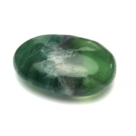 Linsenstein Fluorit 3 x 4,5 cm