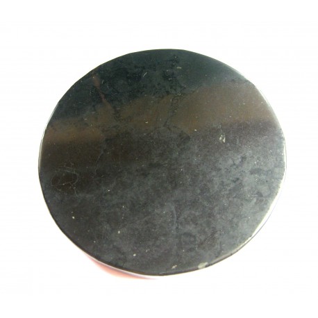 Scheibe Schungit (Steinkohle) 7 cm