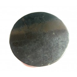 Scheibe Schungit (Steinkohle) 9 cm