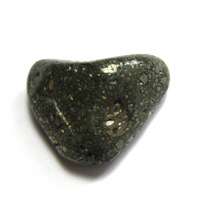 Trommelstein Pyrit-Achat 100 g