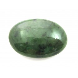 Linsenstein Nephrit 3 x 4,5 cm