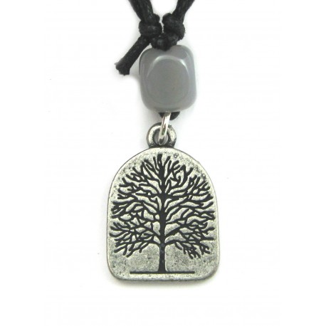 Zinn-Amulett Lebensbaum